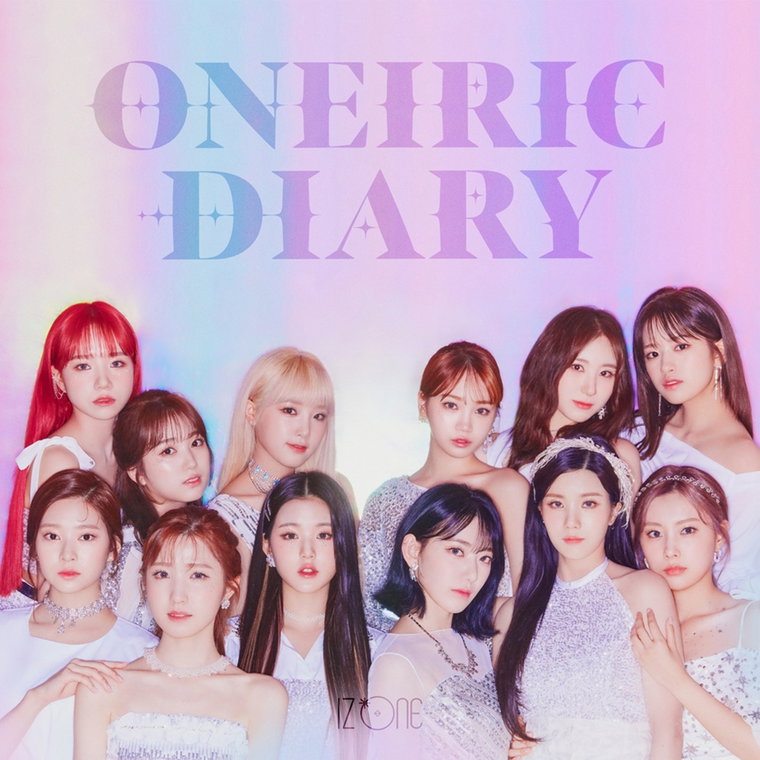 [사진]오프더레코드&middot;스윙엔터테인먼트 제공, 걸그룹 아이즈원 미니 3집 '오네릭 다이어리' 표지 사진
