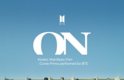 방탄소년단 "온" 키네틱 필름, 4개월 만에 유튜브 2억 뷰 달성