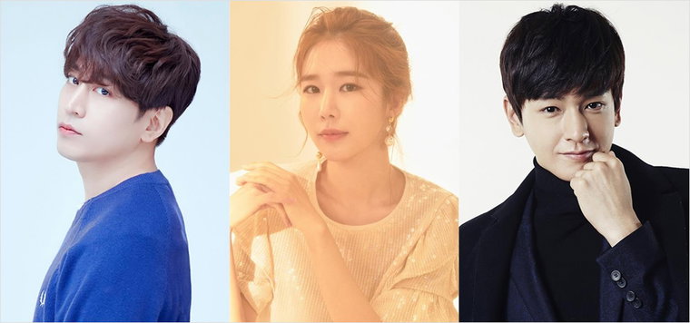 [사진]티오피미디어, YG엔터테인먼트, 블러썸 엔터테인먼트 제공, (왼쪽부터) 에릭, 유인나, 임주환