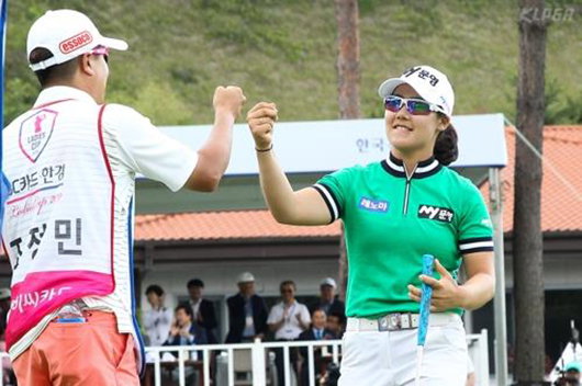 [사진]KLPGA 제공, 작년 BC카드-한경 레이디스컵 우승자 조정민