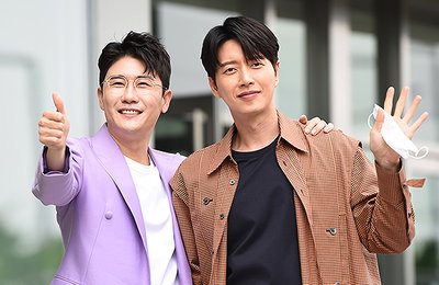 [포토] '눈을 뗄수없는 투샷' 영탁-박해진, 우리 우정 찐이야~