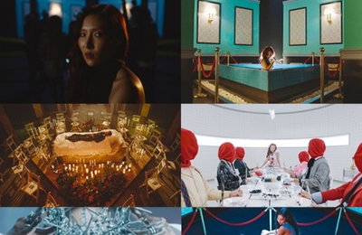 마마무 화사, 블랙에서 레드 마리아 변화…파격 티저 공개