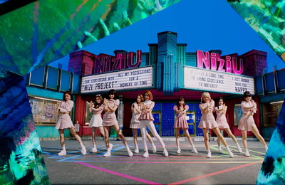 "JYP 새 걸그룹" 니쥬, 일본 라인뮤직 실시간차트 정상 차지