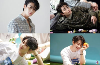 아스트로 MJ, 부드러운 카리스마 자랑...비하인드 사진 공개