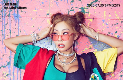 ‘30일 컴백’ 제시(Jessi), 3rd 미니앨범 첫 티저 이미지 공개…비비드 컬러+강렬 콘셉트 ‘눈길’