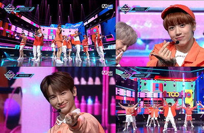 '엠카' TOO(티오오), 유쾌+상큼 카리스마로 무대 접수 '하나 둘 세고'