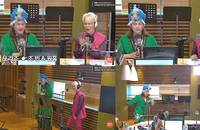 '싱글벙글쇼' 노라조, 파격적인 의상+화끈한 라이브로 분위기 UP "행복하다"
