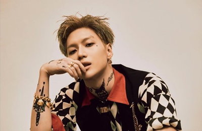 태민, 정규 3집 시동…강렬한 메이크업과 타투에 '눈길'