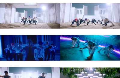 '자체제작돌' 이엔오아이, 새 앨범 타이틀곡 'W.A.Y' 퍼포먼스 버전 M/V 공개 '강렬'