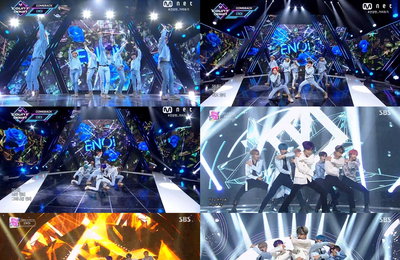 이엔오아이, 'W.A.Y' 첫주 음방 성료…완벽 퍼포먼스+美친 라이브 '활약 기대감 ↑'