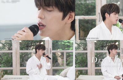 비오브유 김국헌, 첫 솔로곡 '드라이 플라워' 메인 라이브 영상 공개 'CD 삼킨 가창력'