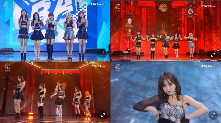 사진 = TikTok '2020 소리바다 베스트 케이뮤직 어워즈' 캡처