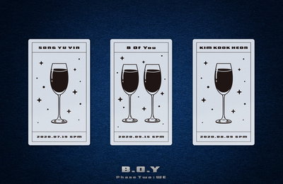비오브유(B.O.Y) 김국헌X송유빈, 9월 15일 완전체 컴백! 마지막 타로 카드 공개