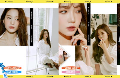 ‘16일 컴백’ 프로미스나인 장규리·노지선·이채영, 미니 3집 'My Little Society' 오피셜 포토 공개