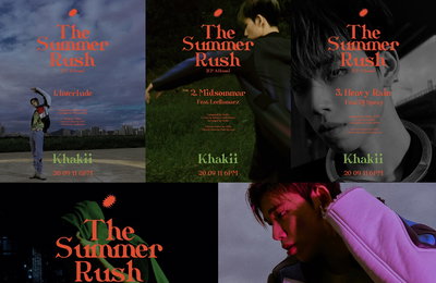 카키(Khakii), 8개월만 컴백…11일 새 EP 'THE SUMMER RUSH' 발매