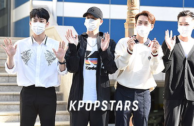 [포토] 비투비 이민혁-프니엘-서은광-이창섭, 훈남들의 출근길 모습