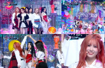 프로미스나인, ‘엠카’서 신곡 ‘Feel Good (SECRET CODE)’ 첫 컴백 무대…파티걸 완벽 변신!