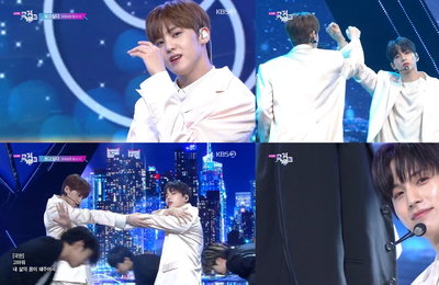 ‘뮤직뱅크’ 비오브유(B.O.Y) 김국헌-송유빈, 女心 뒤흔든 ‘보고싶다’ 무대