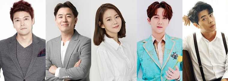 [사진]각 소속사 제공, (왼쪽부터) 전현무, 붐, 한승연, 김수찬, 서태훈