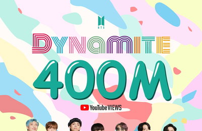 방탄소년단 "다이너마이트" MV, 4억뷰 돌파…'눈길'