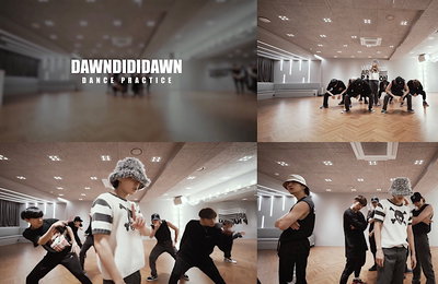 컴백 던(DAWN), ‘던디리던 (Feat. 제시)’ 안무 연습 영상 공개 “발재간 춤 외 재미 요소 多”