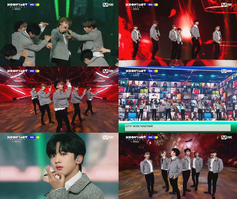 사진 = &lsquo;케이콘택트 시즌 2 (KCON:TACT season 2)&rsquo; 방송 캡처
