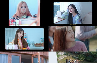 '햇살과 함께 찾아온 선물' 프로미스나인, 'Weather' 스페셜 영상 속 눈부신 미모