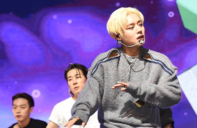 [K포토] 가수 가수 박지훈, '힙한 무대 선보여'