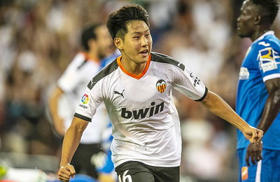 이강인 선발로 뛴 발렌시아, 레알에 4-1 대승