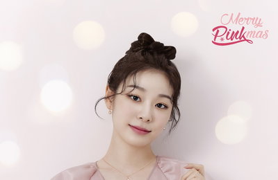 김연아, 제이에스티나와 "메리 핑크마스" 캠페인