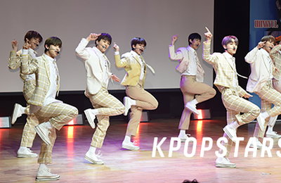 [K포토] 9인조로 데뷔한 BAE173, '상큼발랄한 무대 선보여'