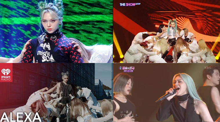 사진 = 지비레이블 제공, KBS2 &lsquo;불후의 명곡&rsquo;, SBS &lsquo;더쇼&rsquo;, Mnet &lsquo;엠카운트다운&rsquo; iHeartRadio, 유튜브 화면 캡처