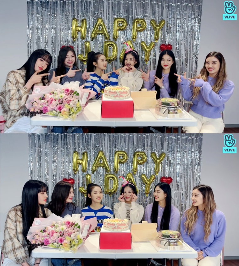 사진 = STAYC(스테이씨) V LIVE 영상 캡처
