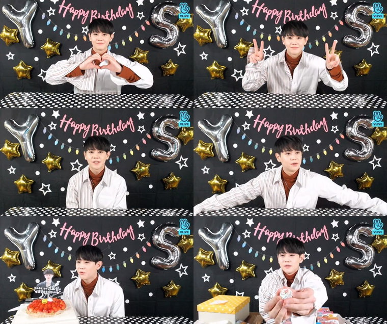 사진 = V LIVE 'HAPPY YOSEOP DAY' 방송 캡처