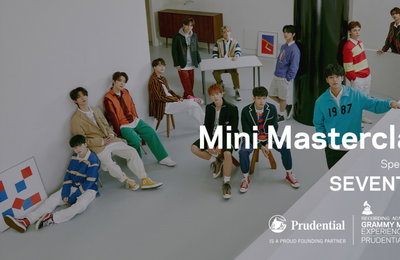 그룹 세븐틴, 美 '그래미 뮤지엄' 미니 마스터클래스 초대…'글로벌 파급력'
