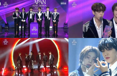 위아이(WEi) '2020 APAN 뮤직 어워즈'서 뉴케이팝 아이콘상 수상 "뜻깊은 첫 상"