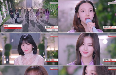 트와이스, 미국 타임지 주최 행사 '타임100 톡스' 특별공연