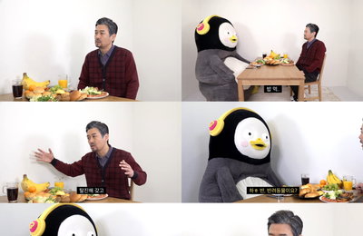 개그맨 김대희, 유튜브 채널 '꼰대희'로 크리에이터 ‘펭수’와 특급 만남! 개그 센스+입담+연기력 폭발시키며 상황극 휩쓸었다