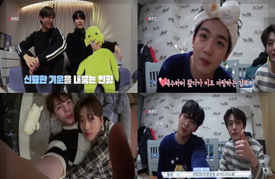 위아이(WEi), '위인전2' 여행 준비 비하인드 공개…6인 6색 준비물 챙기기 '웃음'