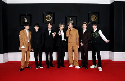 BTS "올해 더 열심히 달릴 것…"그래미 후보·첫무대 소회 밝혀