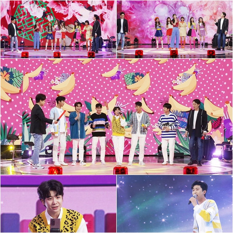 임영웅, 영탁, 이찬원, 정동원, 장민호, 김희재 사진제공=TV CHOSUN ‘사랑의 콜센타’