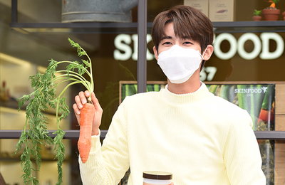[K포토] '종잇장' 광희, '스킨푸드 모델 됐어요~'