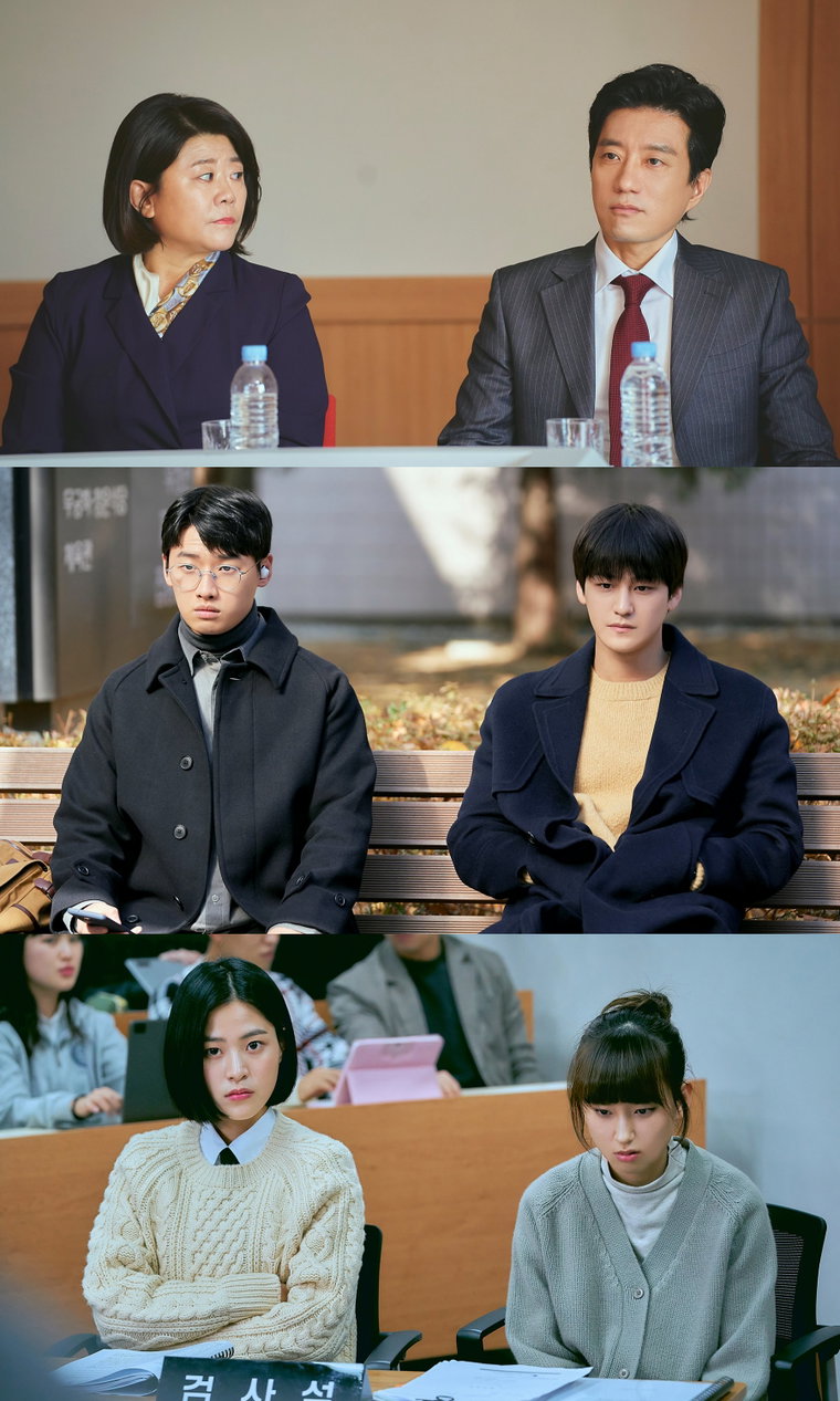 로스쿨 김명민 이정은 김범 이다윗 류혜영 이수경 사진 제공 = JTBC 스튜디오, 스튜디오 피닉스, 공감동하우스