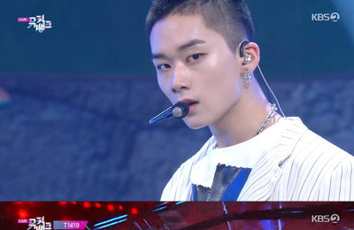 '뮤직뱅크' T1419, 학폭 경각심 담은 강렬한 무대 'EXIT'