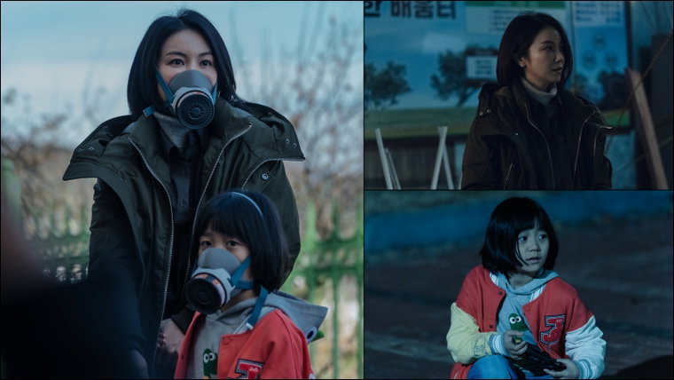 다크홀 김옥빈 이예빛 사진제공 = OCN