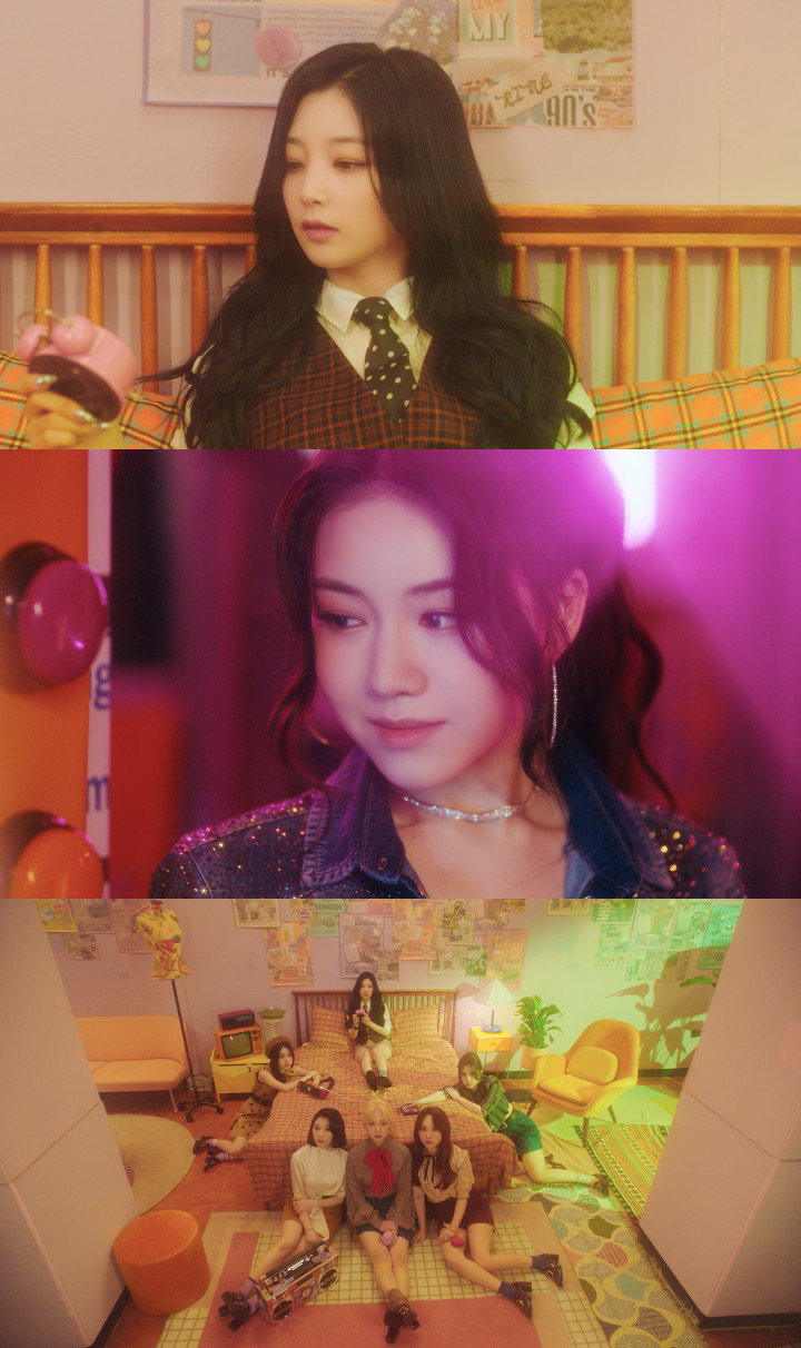 로켓펀치 뉴트로요정 사진 = ‘링링(Ring Ring)’ MV 티저 캡처