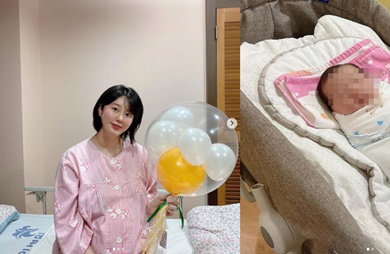 '득남' 가수 나비, "아들 건강하게 태어나…응원+축하 감사" 소감…홍지윤→송가인도 축하