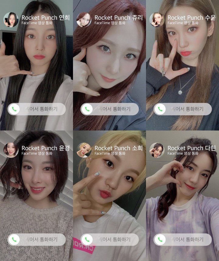 로켓펀치 사진 = 로켓펀치 ‘Ring Ring’ 모닝콜 영상 캡처