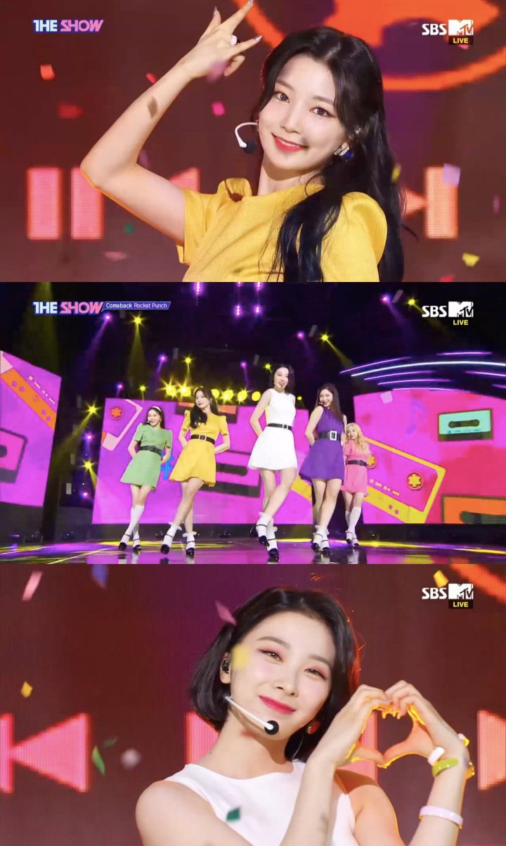 사진 제공 = SBS MTV &lsquo;더쇼&rsquo; 캡처
