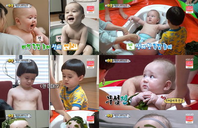 KBS 2TV 예능 <슈퍼맨이 돌아왔다> 벤틀리 닮은꼴 젠, 데칼코마니 급 미역 회장님 재연...최고 시청률 '10.9%'